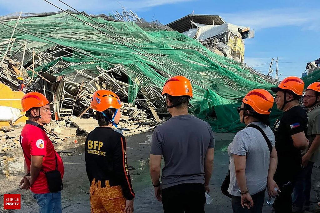 19 persoane au fost date dispărute după prăbușirea unui imobil în construcție în Filipine. Operațiunile de salvare continuă
