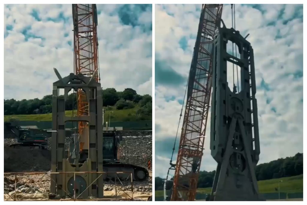 VIDEO. Metroul Clujului: Se introduc pereții mulați între Stația Teilor și puțul de lansare al TBM-urilor. Când vor ajunge „cârtițele” în subteran?