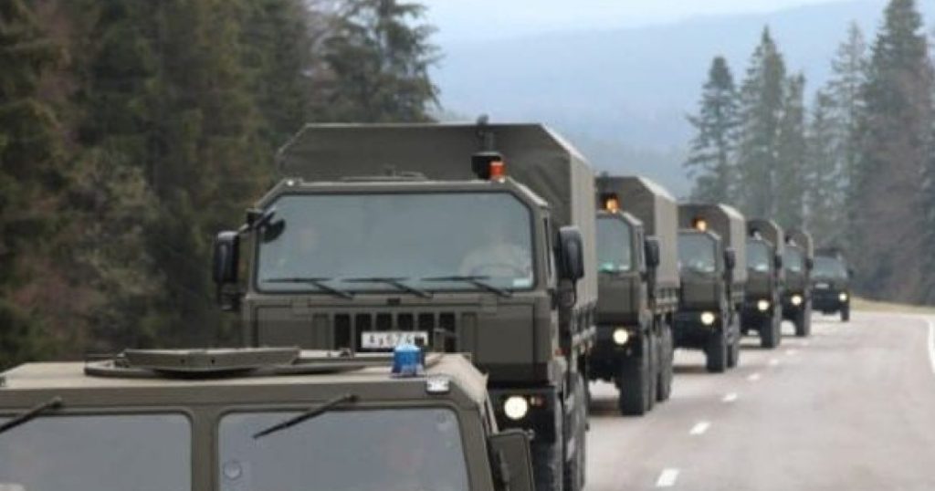 Coloane militare se deplasează pe drumurile din Cluj și Bistrița-Năsăud. Exerciții militare, în prima parte a lunii iunie