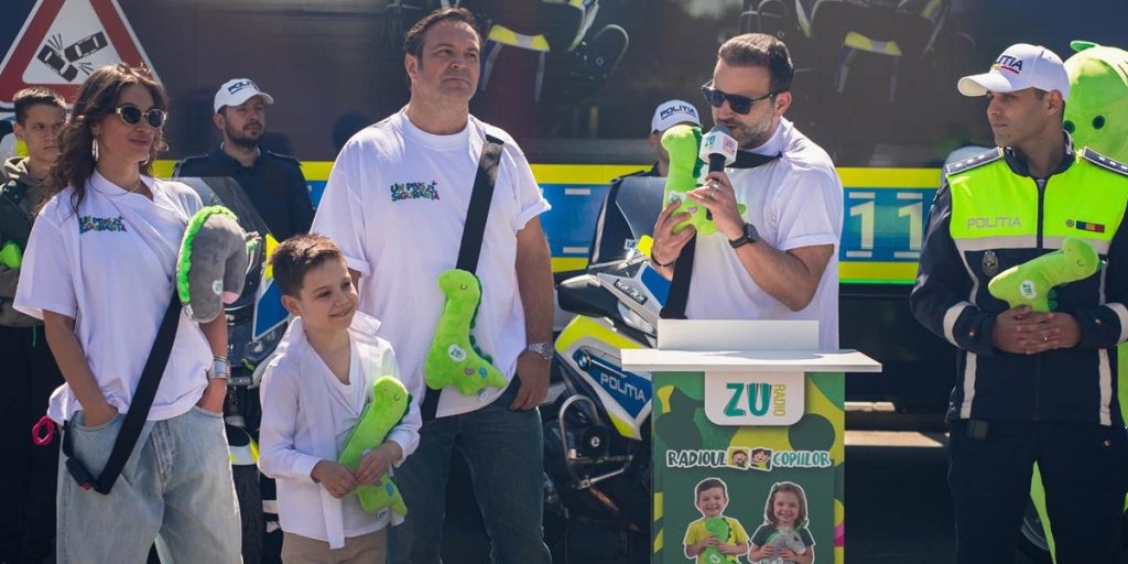 Radio ZU lansează „Un pluș de siguranță”, campania care îi încurajează pe copii să poarte centura de siguranță în mașină