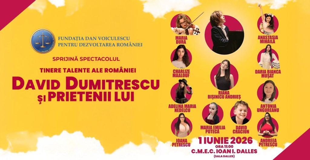 Tinerele talente ale României, într-un spectacol-eveniment de Ziua Copilului