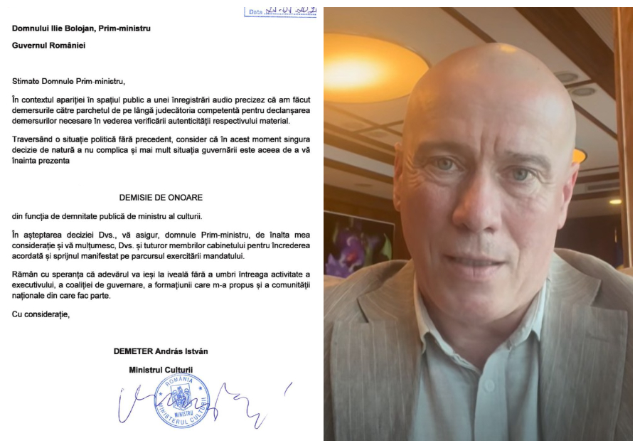 Ministrul Culturii și-a dat demisia după înregistrarea cu „Îmi bag p... în interesul național”