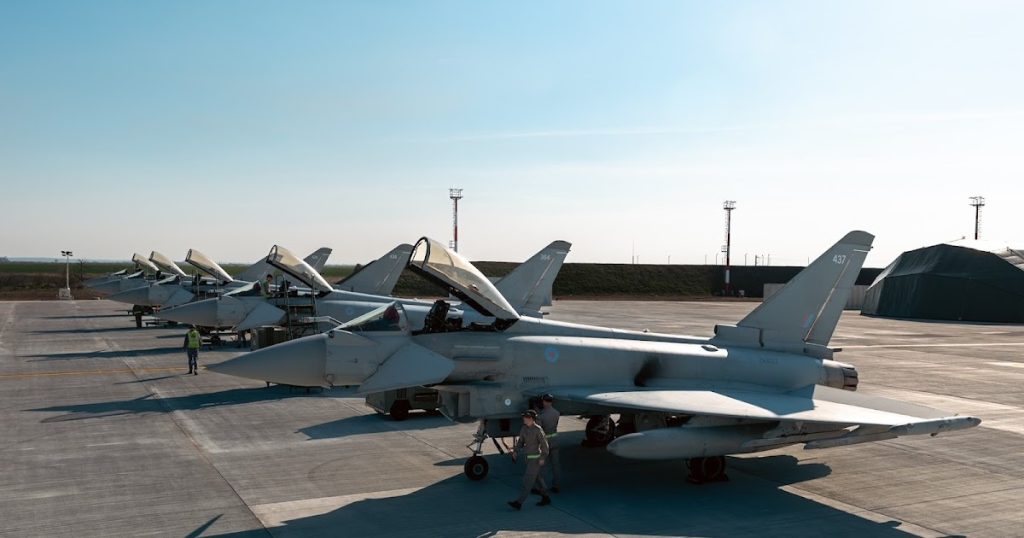 Comunicat de presă:  Forțele britanice vor fi prezente la nivel local în cadrul misiunii NATO de Poliție Aeriană.