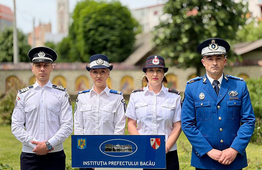 Peste 200 de polițiști, 90 de pompieri și efective sporite de jandarmi, mobilizați în județul Bacău pentru minivacanța de Rusalii și Ziua Copilului