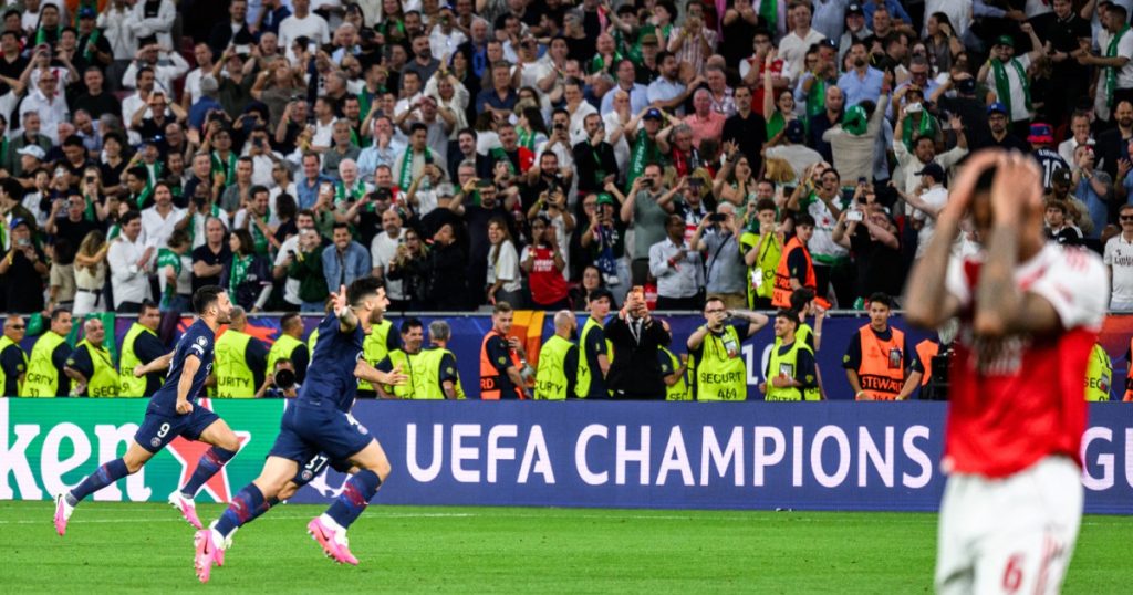 PSG a câștigat Liga Campionilor pentru al doilea an la rând. Finala cu Arsenal, decisă după penalty-uri