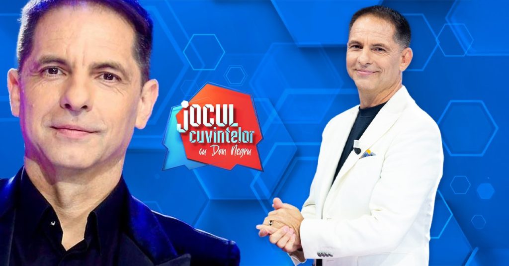 Cu ce poreclă s-a ales Dan Negru, din cauza emisiunii „Jocul Cuvintelor”. Oamenii îl strigă așa oriunde îl întâlnesc!
