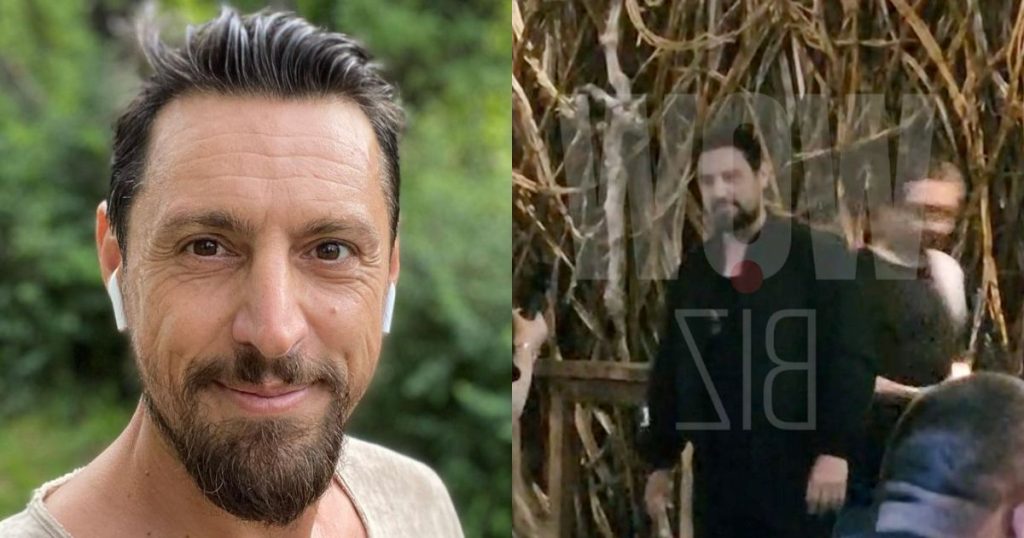 EXCLUSIV | Primele imagini cu Daniel Pavel, după înmormântarea tatălui său. Prenzentatorul TV a ajuns la filmarea finalei cu ochii roșii de plâns