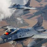 Un F16 din România a doborât o dronă ucraineană în Estonia