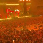Imagini cu incendiul de pe National Arena, izbucnit la concertul lui Max Korzh