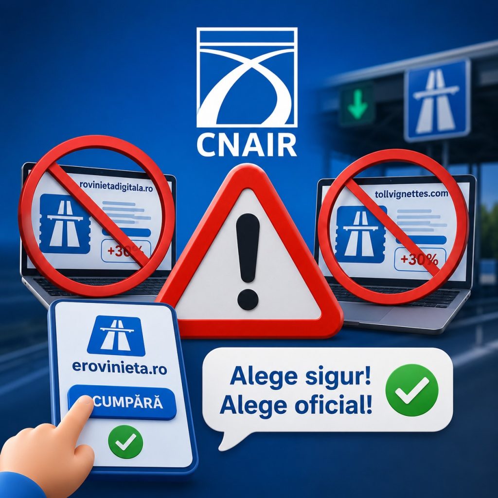 Încă două site-uri neautorizate pentru vânzarea rovinietei