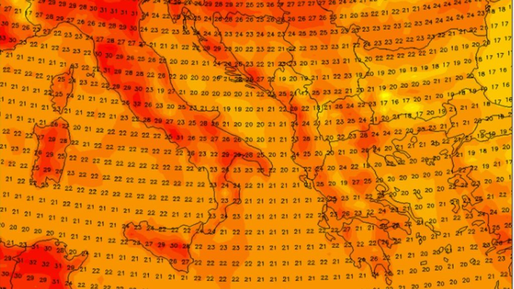 Un dom de căldură se formează deasupra Europei. Temperaturile cresc la nivel record, vor fi cu 16 grade mai mult peste normalul lui mai