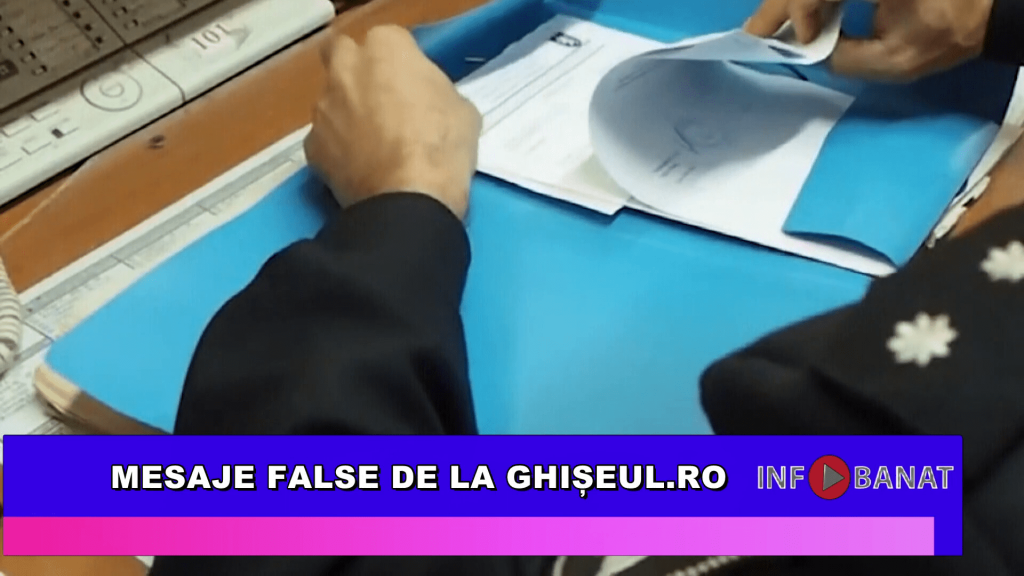 Mesaje false de la ghișeul.ro
