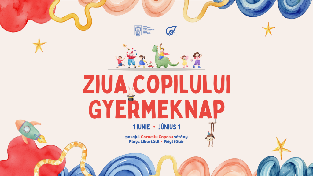 Programul dedicat copiilor, de 1 Iunie, din centrul municipiului Satu Mare