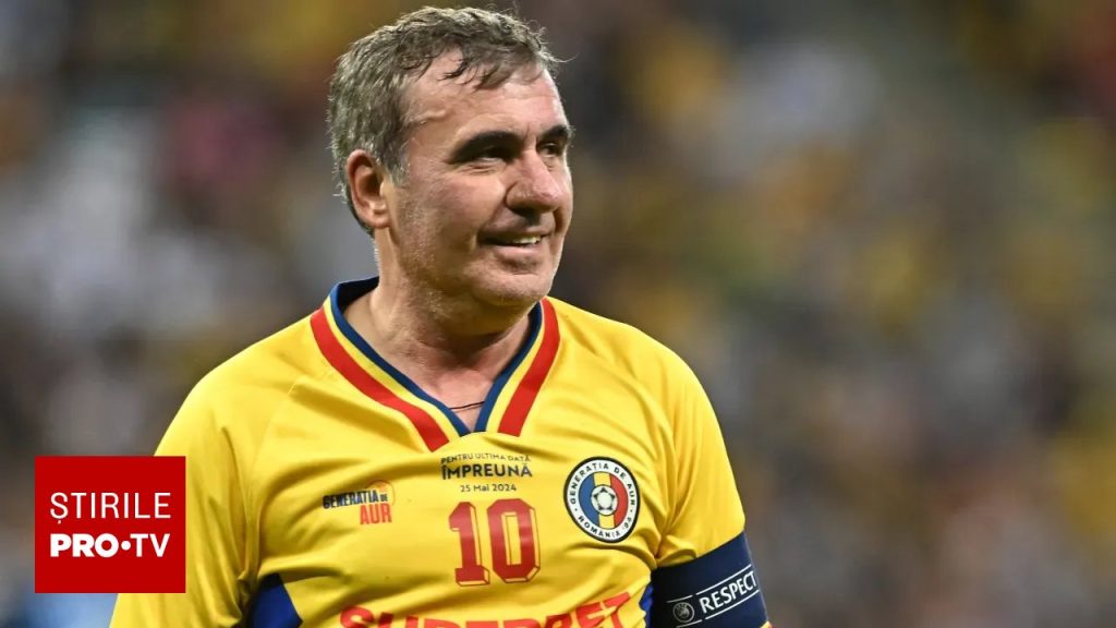 Gheorghe Hagi, înaintea partidei cu Georgia: „Nu suntem cei mai buni, dar încercăm să devenim”