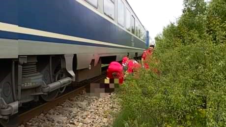 Accident mortal de tren pe magistrala 800 București – Constanța. Circulația feroviară a fost întreruptă