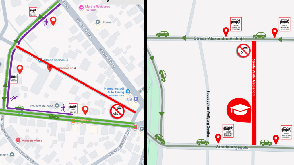 NU este o stradă închisă, ESTE UN UNIVERS DESCHIS. Străzile Școlare se extind la o nouă unitate de învățământ în Sibiu
