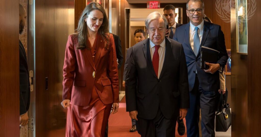 Oana Ţoiu, întâlnire cu Secretarul General ONU la New York: Avem o viziune comună asupra impactului incidentului cu drona în România