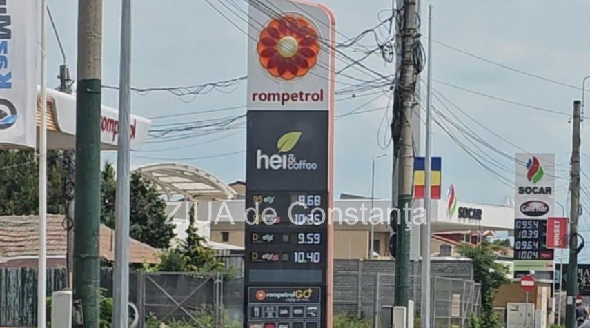 FOTO: Coincidenta la statiile peco din Constanta! Patru lanturi de benzinarii au afisat aceleasi preturi la carburanti