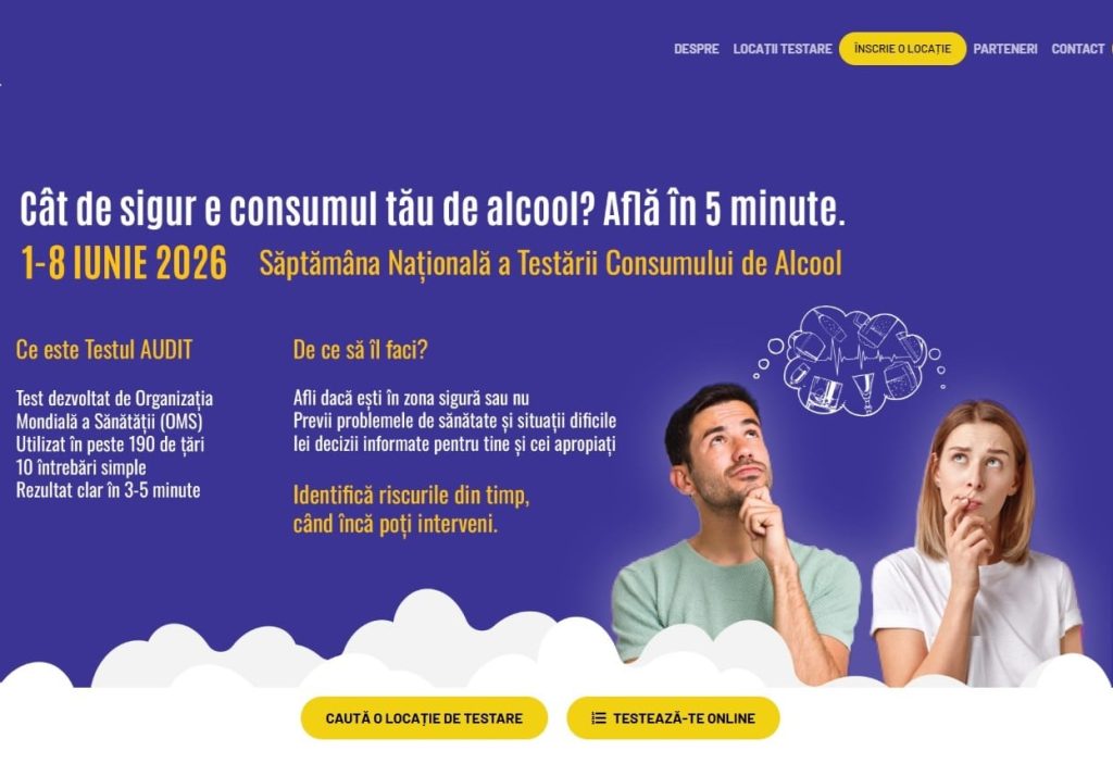Singurul eveniment național de evaluare a consumului propriu de alcool, în aceste zile