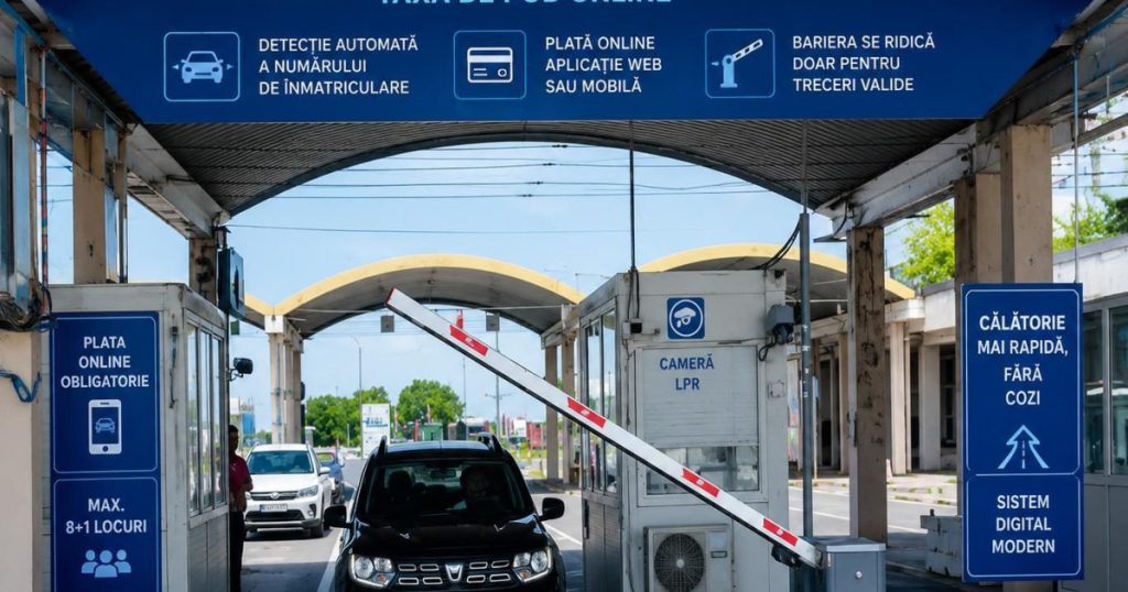 Taxa de pod la Giurgiu-Ruse se va putea plăti electronic începând din această lună. Anunțul făcut de directorul CNAIR