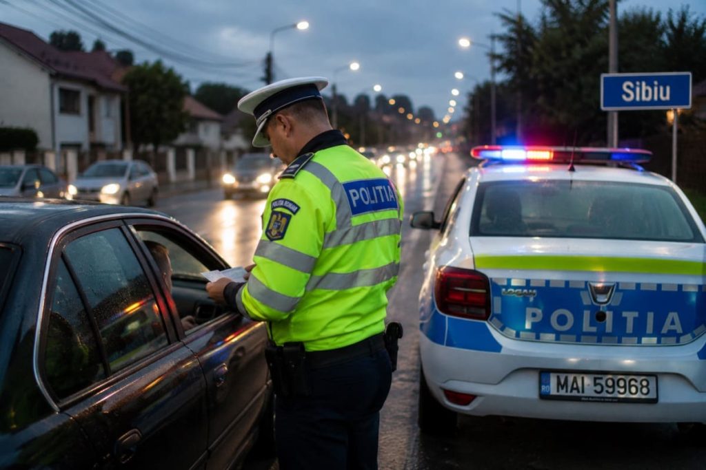 Prăpăd pe șoselele din Sibiu! Ce au descoperit polițiștii la controalele de rutină întrece orice imaginație: S-a lăsat cu dosare penale!