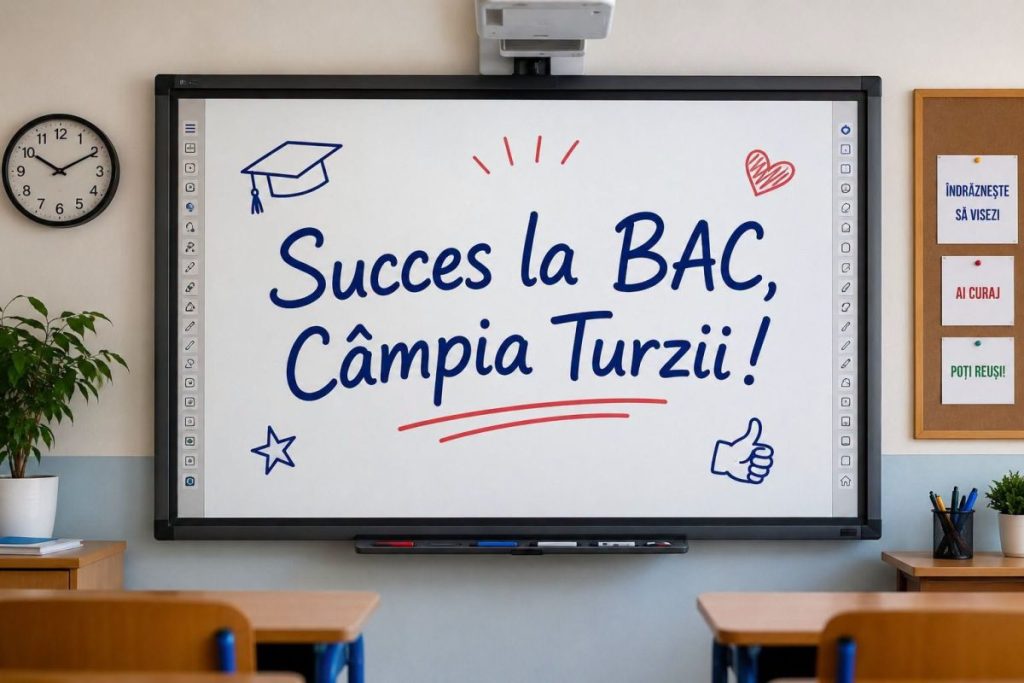 Mesajul primarului Dorin Lojigan la începutul examenului de Bacalaureat 2026
