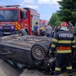 Un bărbat de 76 de ani rănit după ce s-a răsturnat cu mașina la Sucevița