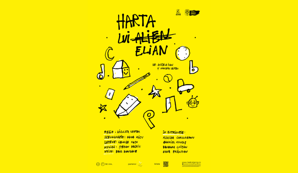 „Harta lui Elian”, primul spectacol din România dedicat copiilor cu dislexie și dificultăți de învățare, va avea trei reprezentații speciale la Teatrul EXCELSIOR