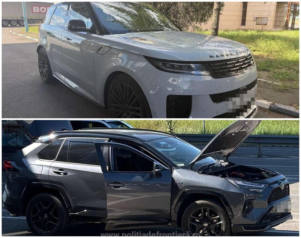 Două autoturisme evaluate la 200.000 de euro, indisponibilizate la Nădlac. Șoferii foloseau documente false