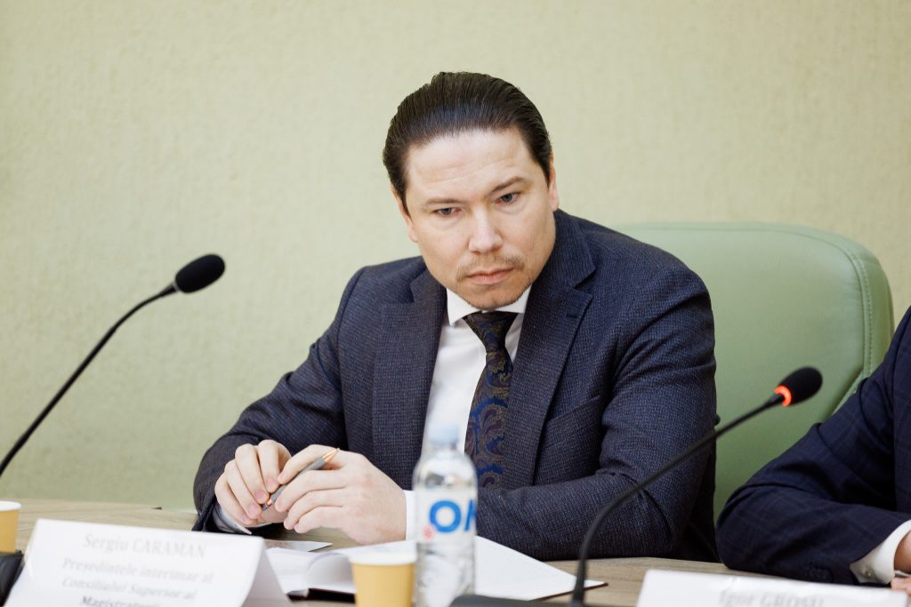 Sergiu Caraman, reales pentru un al doilea mandat de președinte al Consiliului Superior al Magistraturii
