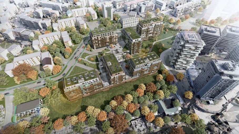 Dezbatere cu scântei la Primărie pentru ansamblul de locuințe din zona Frunzișului-Gheorghe Dima. Ce vor clujenii?