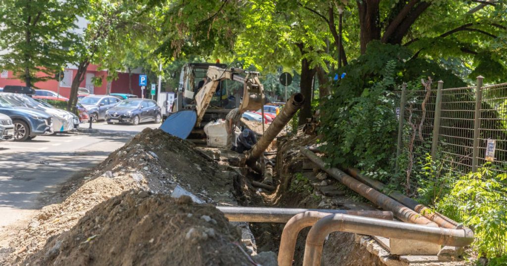 Ciucu, vizită pe un șantier de înlocuire a țevilor de căldură, pe Calea Văcărești: lucrările sunt întârziate, riscăm să pierdem bani