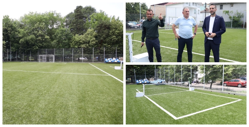 Terenul de sport „San Siro” din cartierul Ceair, din nou funcțional