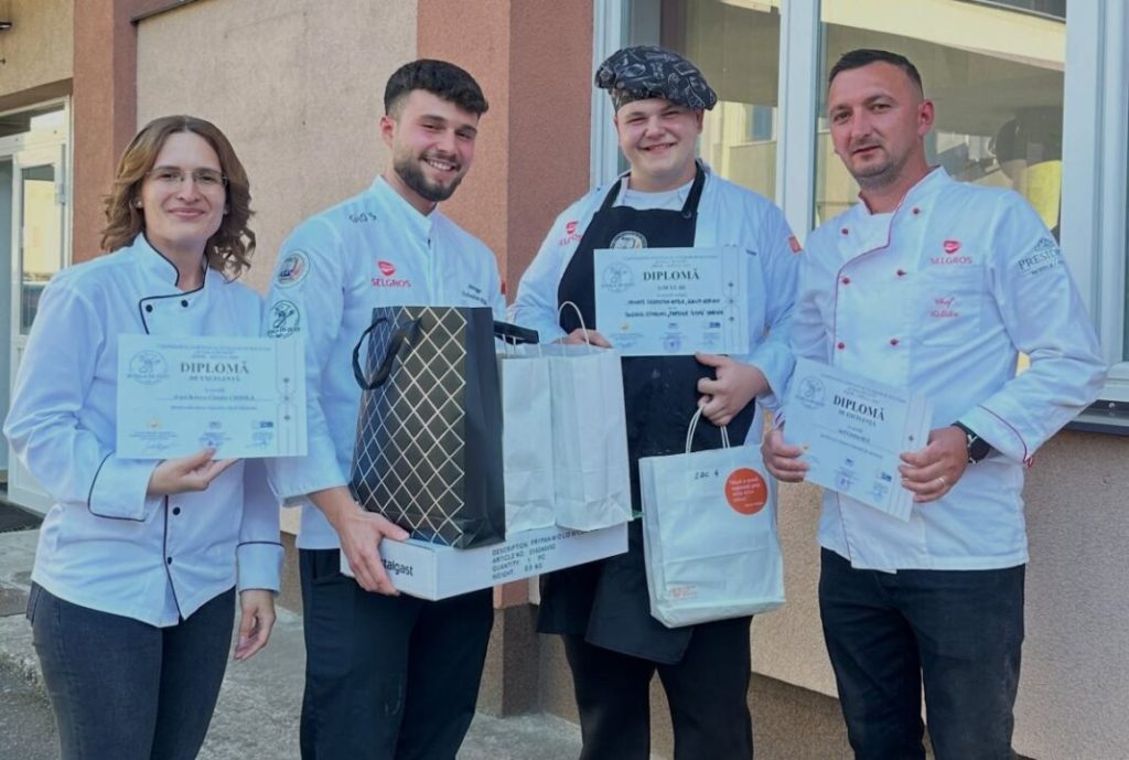 Prima ediție a Campionatului Județean al Școlilor de Bucătari „Școala de Gust” și-a desemnat câștigătorii
