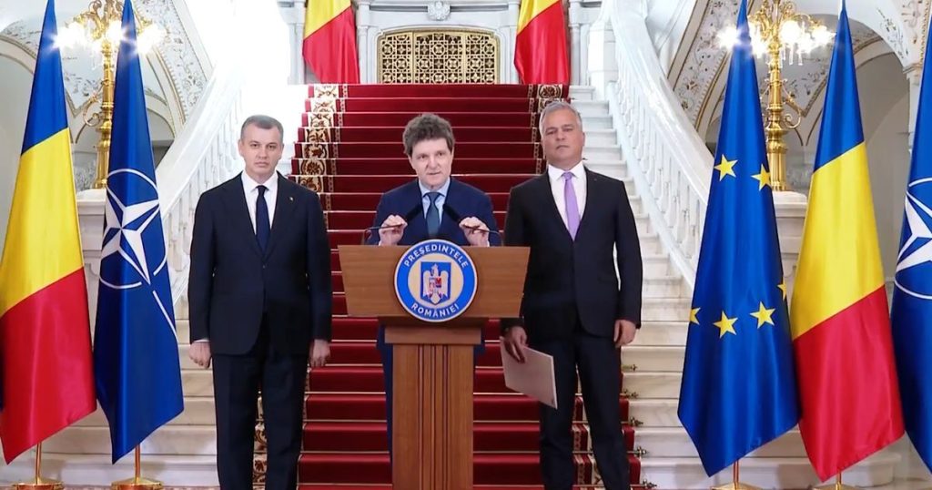 Eugen Tomac și-a depus mandatul. Președintele Nicușor Dan l-a desemnat premier pe Adrian Veștea