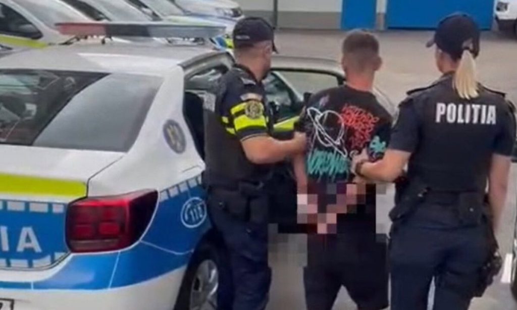 VIDEO: Și-a vizitat fosta parteneră, deși avea interdicție. Bărbat din Alba Iulia, reținut de polițiști