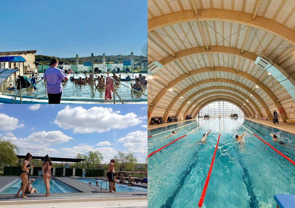 VIDEO. Atmosferă de resorturi de lux în stațiunea turistică Tășnad: spuma party, jacuzzi și terase cu design tropical