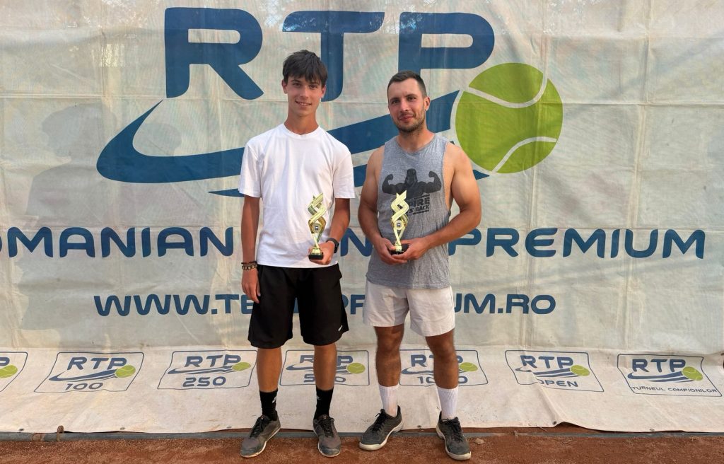 Meci de legendă la PNR OPEN 2026: Mihai Cristea și Iannis Peanci salvează 6 mingi de meci și cuceresc trofeul la dublu masculin!