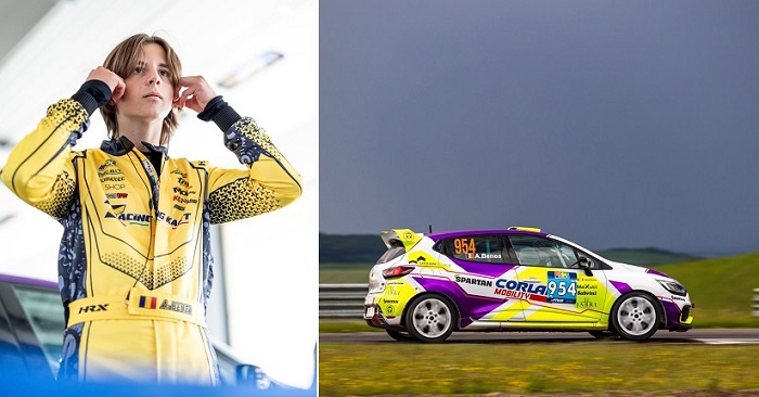 Debut spectaculos pentru tânărul pilot timișorean Andreas Benea