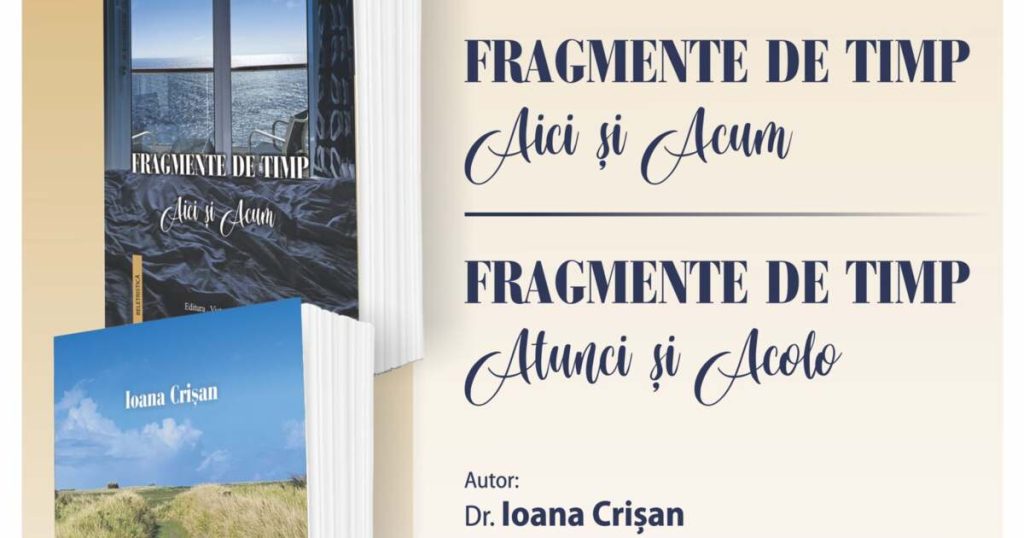 De la neurologie la poezie. Tânăra doctoriță Ioana Crișan își lansează la Timișoara primele două volume de versuri