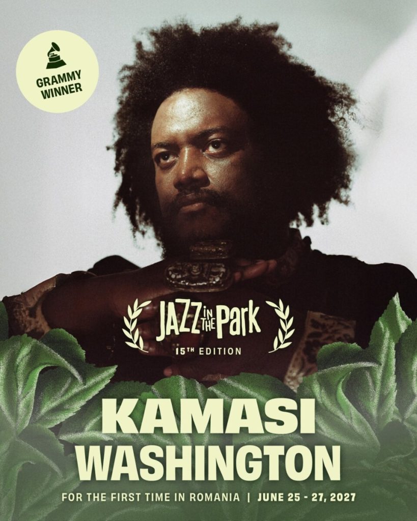 Kamasi Washington, primul headliner anunțat pentru ediția aniversară Jazz in the Park 2027
