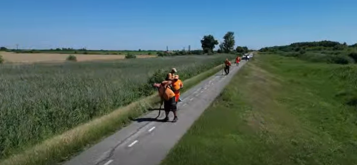 Au început lucrările de reparații la pista de biciclete care leagă Timișoara de Serbia. Se va turna asfalt nou pe toată lungimea. Consiliul Județean Timiș anunță măsuri pentru ca nicio mașină să nu mai ajungă pe traseu. VIDEO
