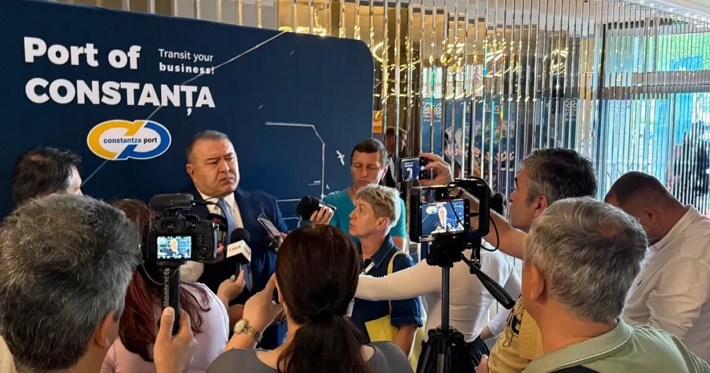 Mihai Daraban: Portul Constanța este complementar marilor hub-uri portuare europene