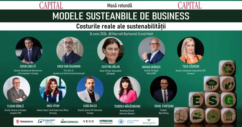 Sustenabilitate. Tulia Cășvean, Transavia: Fără investiție nu poți să fii sustenabil. Sustenabilitatea merge mână-n mână cu profitabilitatea, ele nu se opun (video)