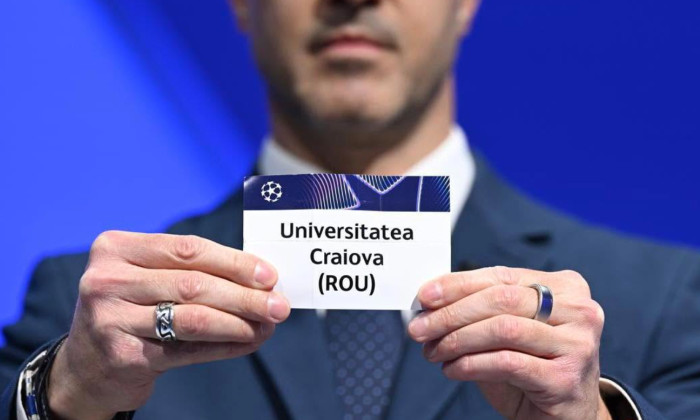 Universitatea Craiova și Universitatea Cluj și CFR și-au aflat posibilii adversari din cupele europene