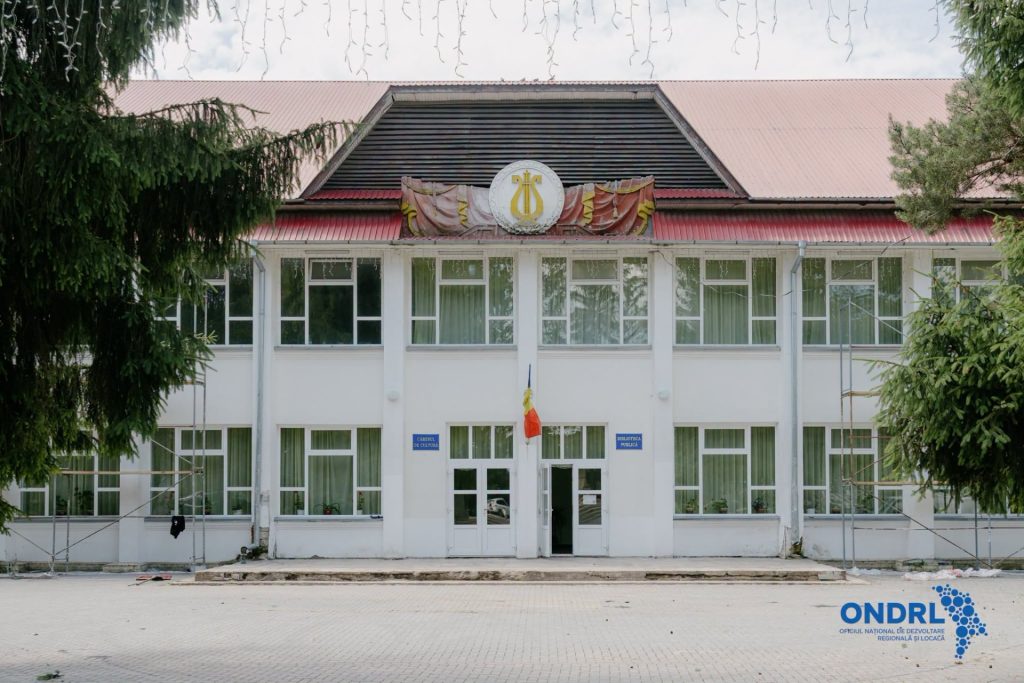 SATUL EUROPEAN // Casa de cultură „Dumitru Blajinu” din Pererita, renovată cu sprijinul Guvernului