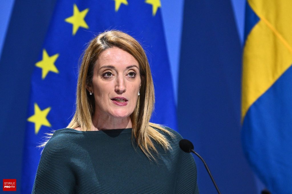 Ce a spus președinta Parlamentuilui European despre „planul B” al unirii Republicii Moldova cu România