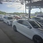 Trafic intens la punctul de trecere a frontierei Sculeni