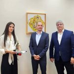 FOTO Aeroportul Iași face un nou pas către independența energetică și semnează cu Strabag pentru realizarea unui nou parc fotovoltaic și a unui sistem de stocare a energiei