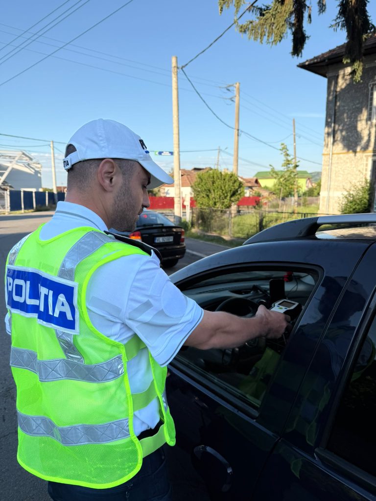 Filtre ale Poliției pe DN 7. Acțiune amplă pentru depistarea șoferilor care conduc sub influența alcoolului sau a drogurilor